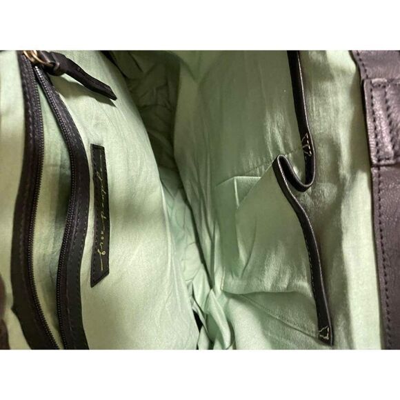 New Free People En Riva Raffia Tote Size OS 18”L x13”H 8”W - Picture 7 of 8